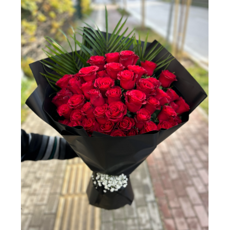 51'li gül buketi